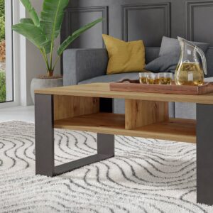 Topeshop MODERN 2P ART CZ kavos staliukas, staliukas prie lovos, kitas mažas staliukas Stačiakampio 2 kojos - Image 3