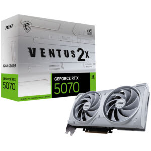 MSI GeForce RTX 5070 12G Ventus 2X OC White, 12288 MB GDDR7