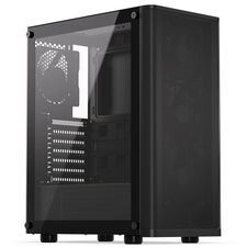 Endorfy Ventum 200 Air PC Case, Mid Tower, ATX, Tempered Glass – Black