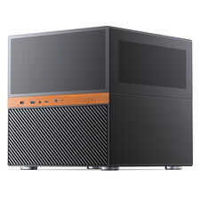 Jonsbo N6 NAS Case, Cube Case, mATX, Steel/Mesh - Black