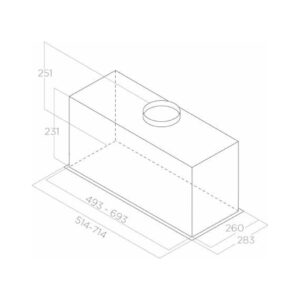 Gartraukis ELICA FOLD BL MAT/A/52 - Image 3