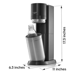 Gazuotų gėrimų gaminimo aparatas SodaStream Duo Black - Image 3