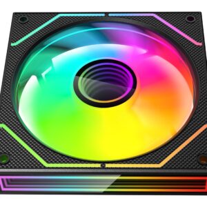 Mars Gaming MF3DPROKIT Kompiuterio aušinimo sistema Kompiuterio korpusui Ventiliatorius 12 cm Juoda - Image 3