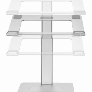 Gembird NBS-D1-02 nešiojamojo kompiuterio stovas Sidabras 39,6 cm (15.6") - Image 3