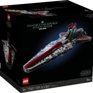 LEGO STAR WARS 75367 Venator klasės Respublikos atakos kreiseris (Ultimate Collector Series)