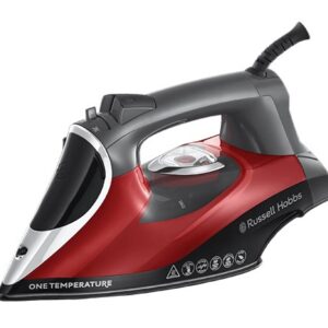 Russell Hobbs 25090-56 lygintuvas Sauso ir garų tipo lygintuvas Keraminis padas 2600 W Juoda, Pilka, Raudona