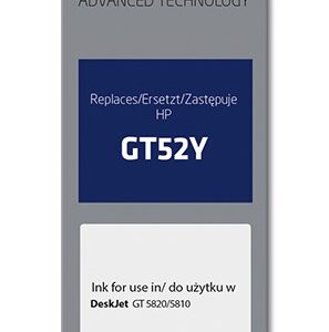 Activejet AH-GT52Y rašalas (pakaitinis HP GT52Y M0H56AE; Supreme; 70 ml; geltonas) - Image 2