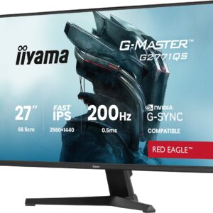 iiyama G-MASTER G2771QS-B1 kompiuterio monitorius 68,6 cm (27") 2560 x 1440 pikseliai Wide Quad HD Juoda - Image 2