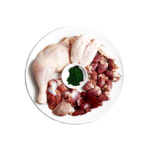 3COTY Chicken with spirulina - šlapias kačių maistas - 80g - Image 3