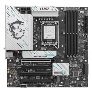 MSI B860M GAMING PLUS WIFI pagrindinė plokštė Intel B860 LGA 1851 (Socket V1) „micro ATX“ - Image 2
