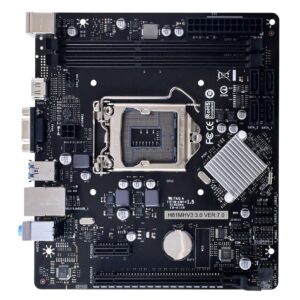 Biostar H81MHV3 3.0 H81 Intel® H81 LGA 1150 (H3 lizdas) „micro ATX“