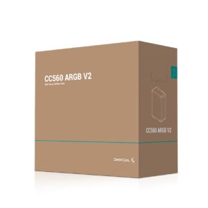 DeepCool CC560 ARGB V2 Midi Tower Juoda - Image 2