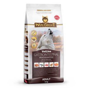 WOLFSBLUT VetLine Gastrointestinal Duck - sausas maistas šunims - 12kg