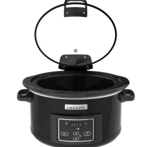 Crock-Pot CSC052X lėto virimo puodas 4,7 L Juoda, Sidabras - Image 3