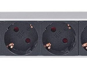 Intellinet 714044 maitinimo paskirstymo įrenginys 12 AC išvestis(ys / čių) 1U Juoda - Image 3