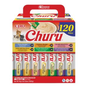 INABA Churu Tuna and chicken mix - skanėstas katėms - 120x14g