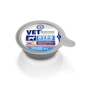 VET RESPONSE Hypoallergenic Pork - šlapias kačių maistas - 85g