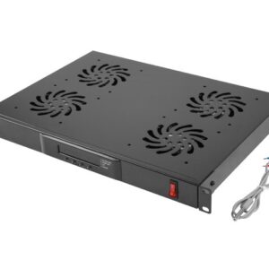 Lanberg AK-1503-B komutacinės spintos priedas Viršutinė plokštė - Image 2