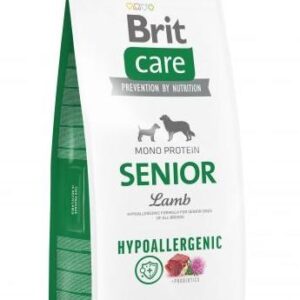 BRIT Care Hypoallergenic Senior Lamb&Rice - sausas maistas šunims - 12 kg