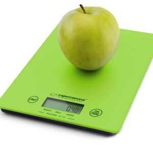 Esperanza EKS002G virtuvinės svarstyklės Elektroninės virtuvinės svarstyklės Žalia, Geltona Stalviršis Stačiakampis - Image 3