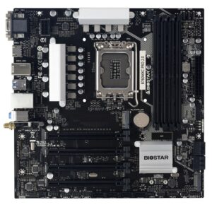 Biostar B760MXC PRO 2.0 pagrindinė plokštė Intel B760 LGA 1700 „micro ATX“
