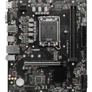 MSI PRO H610M-E pagrindinė plokštė Intel H610 LGA 1700 „micro ATX“ - Image 2
