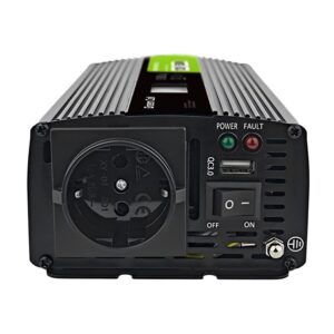 Green Cell PowerInverter LCD 12V 500W/10000W car inverter with display - pure sine wave - Image 3