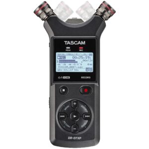 Tascam DR-07XP - Nešiojamasis skaitmeninis diktofonas su USB sąsaja