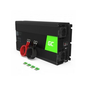 Green Cell INV21 maitinimo adapteris / inverteris Automatinis 6000 W Juoda