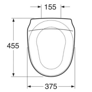 Klozeto dangtis Gustavsberg Nordic GB1919902002 - Image 2