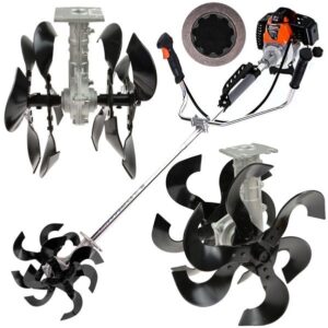 Kultivatoriaus adapteris tvirtinti prie krūmapjovės ar trimerio GEKO G84007 OGR222 - Image 2