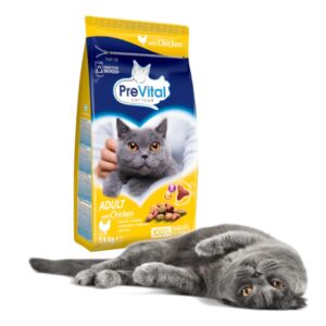 PREVITAL Suaugusių Katėms Maistas su Vištiena - Sausas Kačių Maistas - 1,4 kg - Image 3