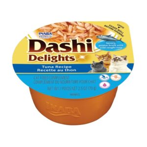 INABA Dashi Delights Tuna recipe - šlapias kačių maistas - 70g
