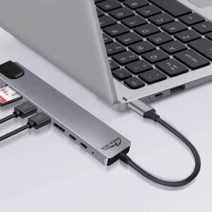 MEDIA-TECH USB HUB 8 IN 1 GIGA LAN HUB MT5046 - Image 3
