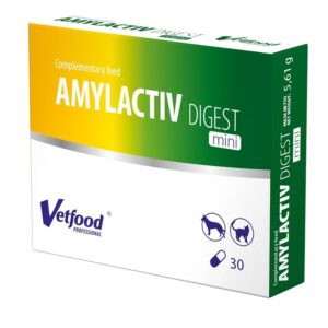 VETFOOD Amylactiv Digest Mini - papildai šunims ir katėms - 30vnt.