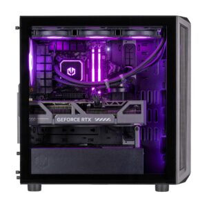 Actina 5901443411956 PC AMD Ryzen™ 7 9800X3D 32 GB DDR5-SDRAM 2 TB SSD NVIDIA GeForce RTX 5080 Windows 11 Home „Midi Tower“ Juoda - Image 3