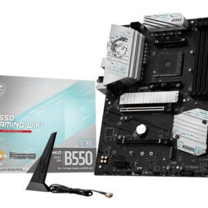 MSI B550 GAMING WIFI pagrindinė plokštė AMD B550 AM4 lizdas ATX
