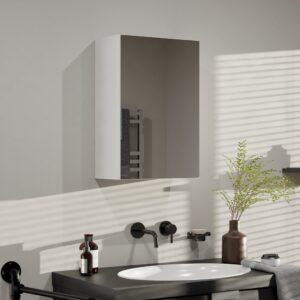 Topeshop POLA 1DL BIEL vonios kambario spintelė Balta - Image 3