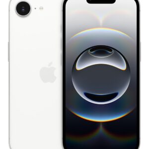 Apple iPhone 16e 15,5 cm (6.1") Dviguba SIM jungtis iOS 18 5G C tipo USB 128 GB Balta