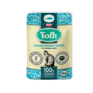 FOLK Tasty Kashubian zander - šlapias kačių maistas - 85g