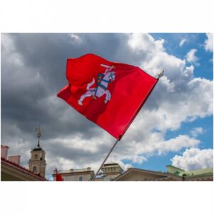 Lietuvos Istorinė vėliava su kišene ir raišteliai - Image 3