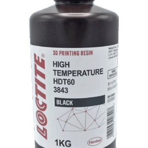 Loctite 3D 3843 HDT60 Matte Black Resin - 1 kg