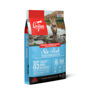 ORIJEN 6 Fish Cat sausas pašaras katėms, 1.8 kg
