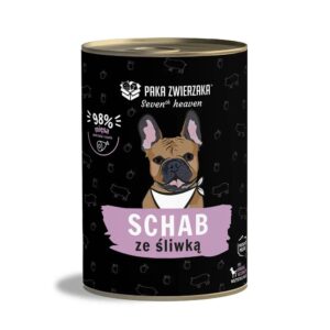 PAKA ZWIERZAKA Seventh Heaven Pork with plum - drėgnas ėdalas šunims - 400g