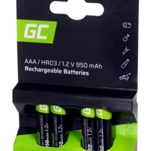 Green Cell GR03 buitinė baterija Įkraunama baterija AAA Nikelio-metalo hidridas (NiMH) - Image 2