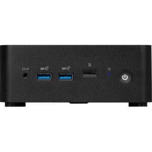 Mini desktop MSI Cubi NUC 1MG-014BEU Core 3 / 8GB DDR5/ 512 GB SSD/ Wi-Fi 6E + BT / 2x2.5Gbps/ Windows 11 Home / black - Image 2