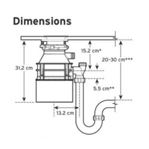 Maisto atliekų smulkintuvas ISE STANDARD 460 SR - Image 2