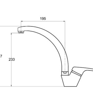 Maišytuvas Aquasanita 2813-710 - Image 2