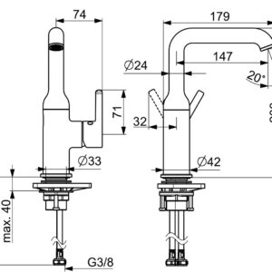 Maišytuvas Oras Optima Style 2611FH - Image 3