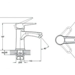 Maišytuvas ZEGOR PUD16-A045 - Image 2